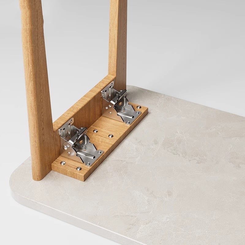 Woyuosn Heavy Duty Folding Brackets with 90° Self-Locking